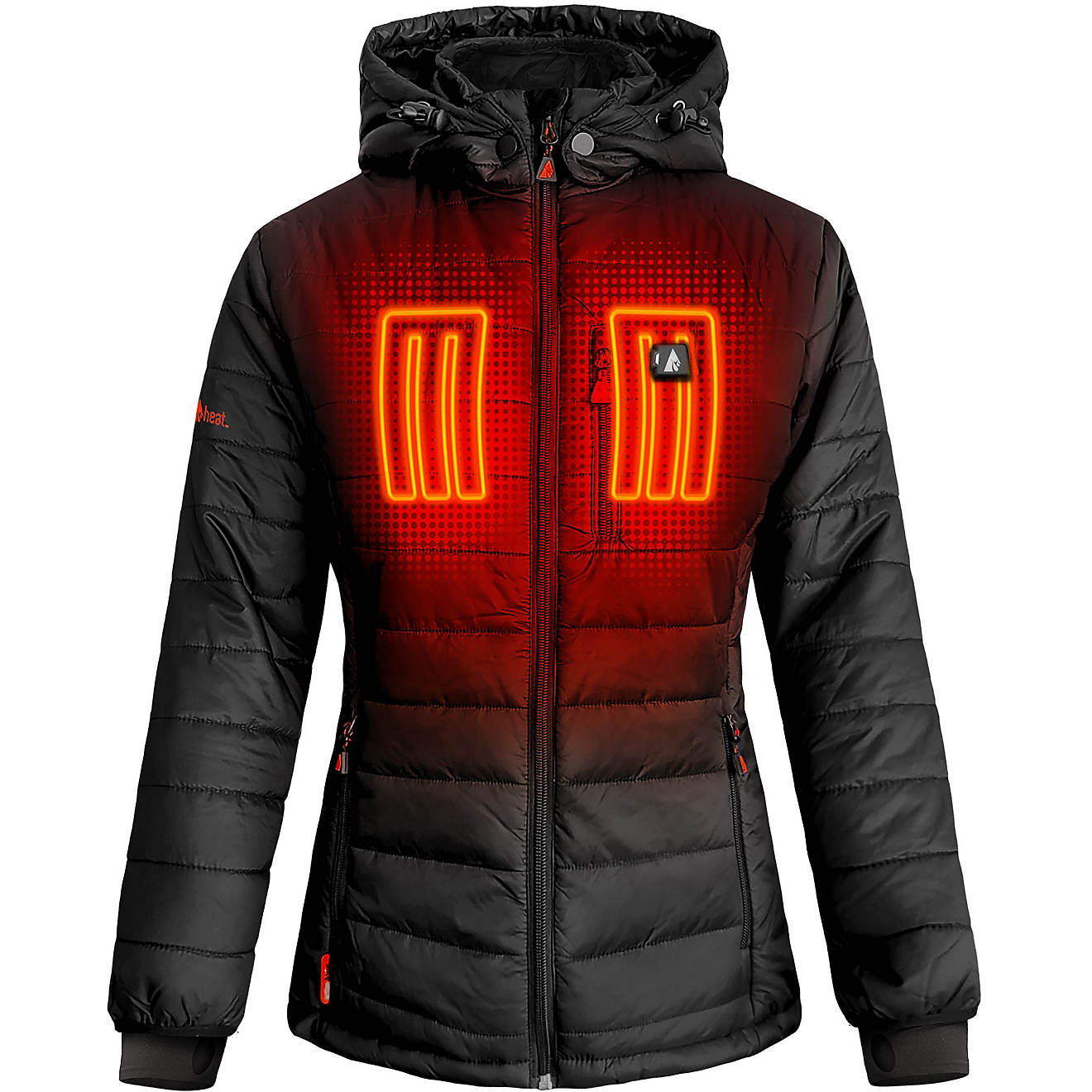 ActionHeat Women's 5V Battery Heated Puffer Jacket with Hood | Academy
