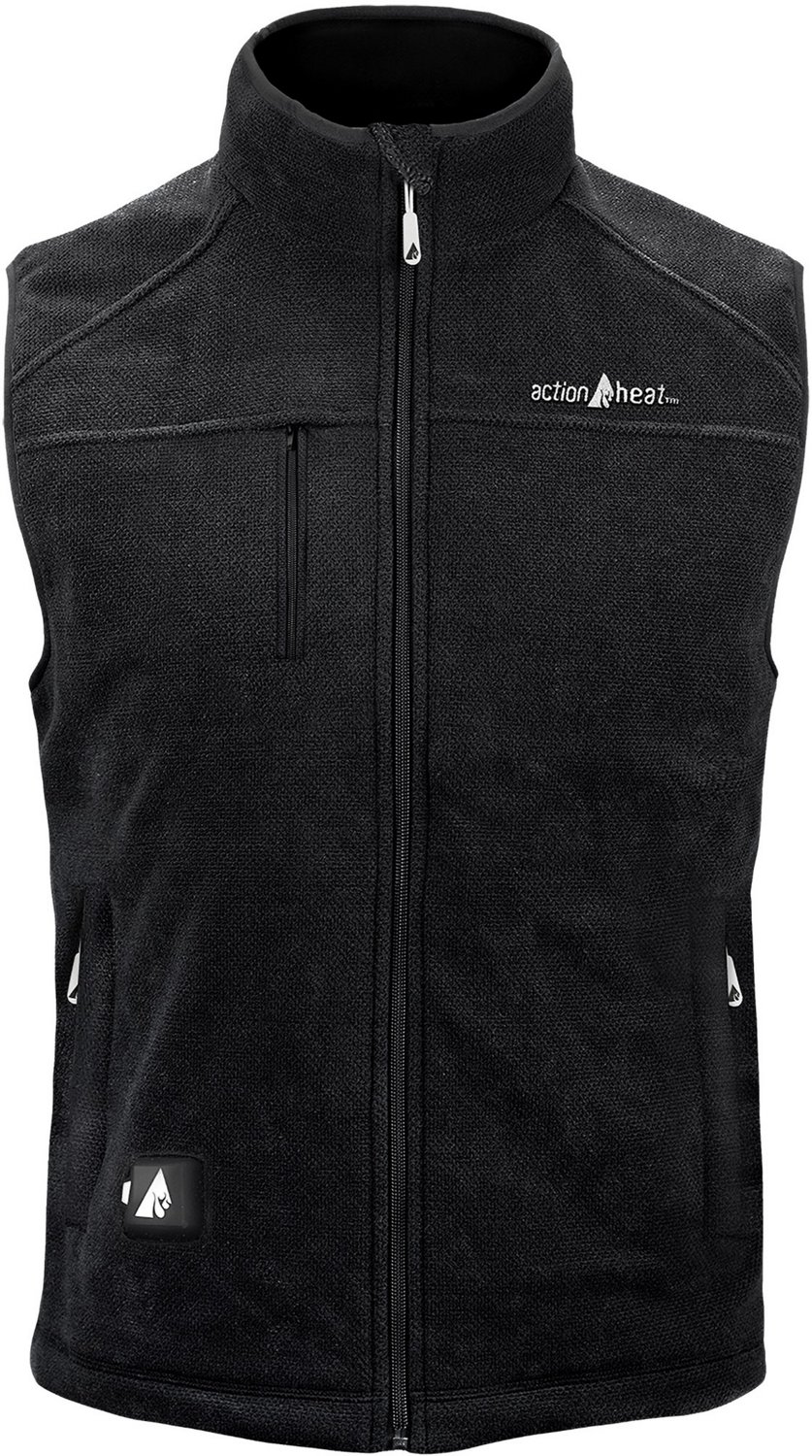 ActionHeat Men's 5V Battery Heated Performance Fleece Vest