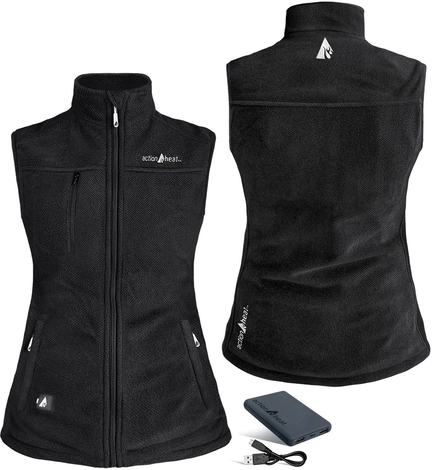 ActionHeat Women's 5V Battery Heated Performance Fleece Vest - view number 3