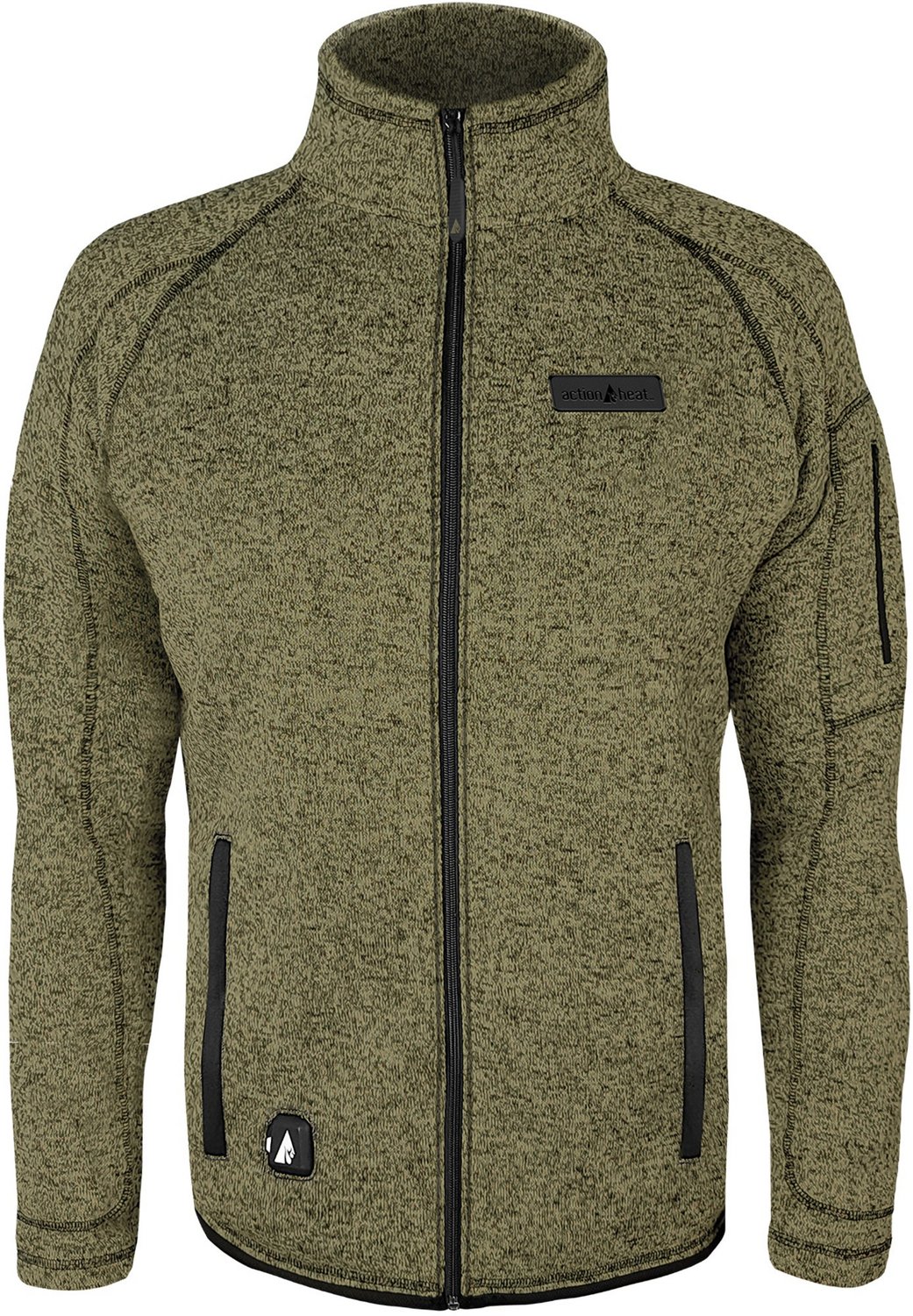 ActionHeat Men's Slim Fit 5V Battery Heated Sweater Jacket - view number 2