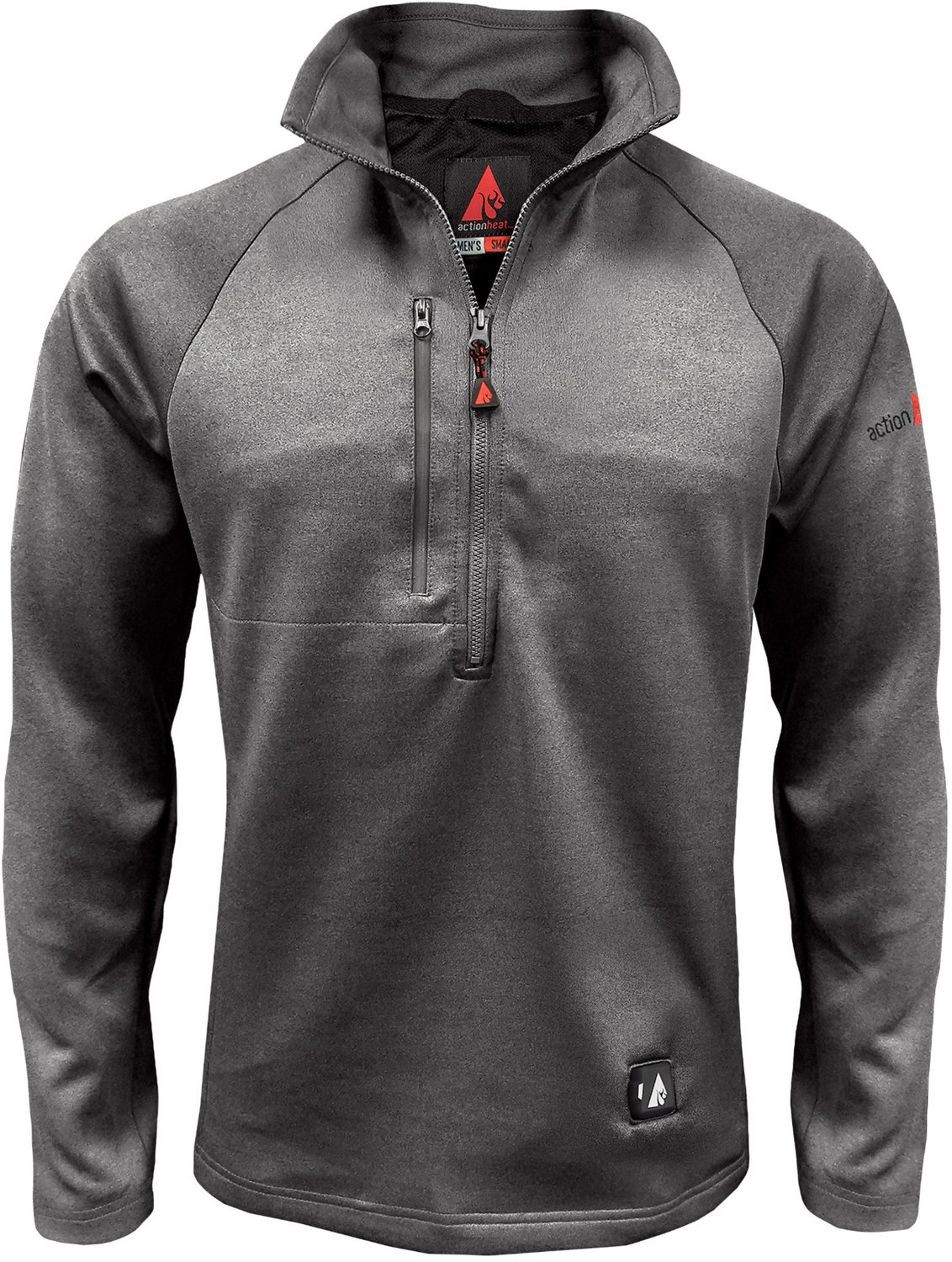 ActionHeat Men's Slim Fit 5V Battery Heated 1/2 Zip Pullover - view number 2