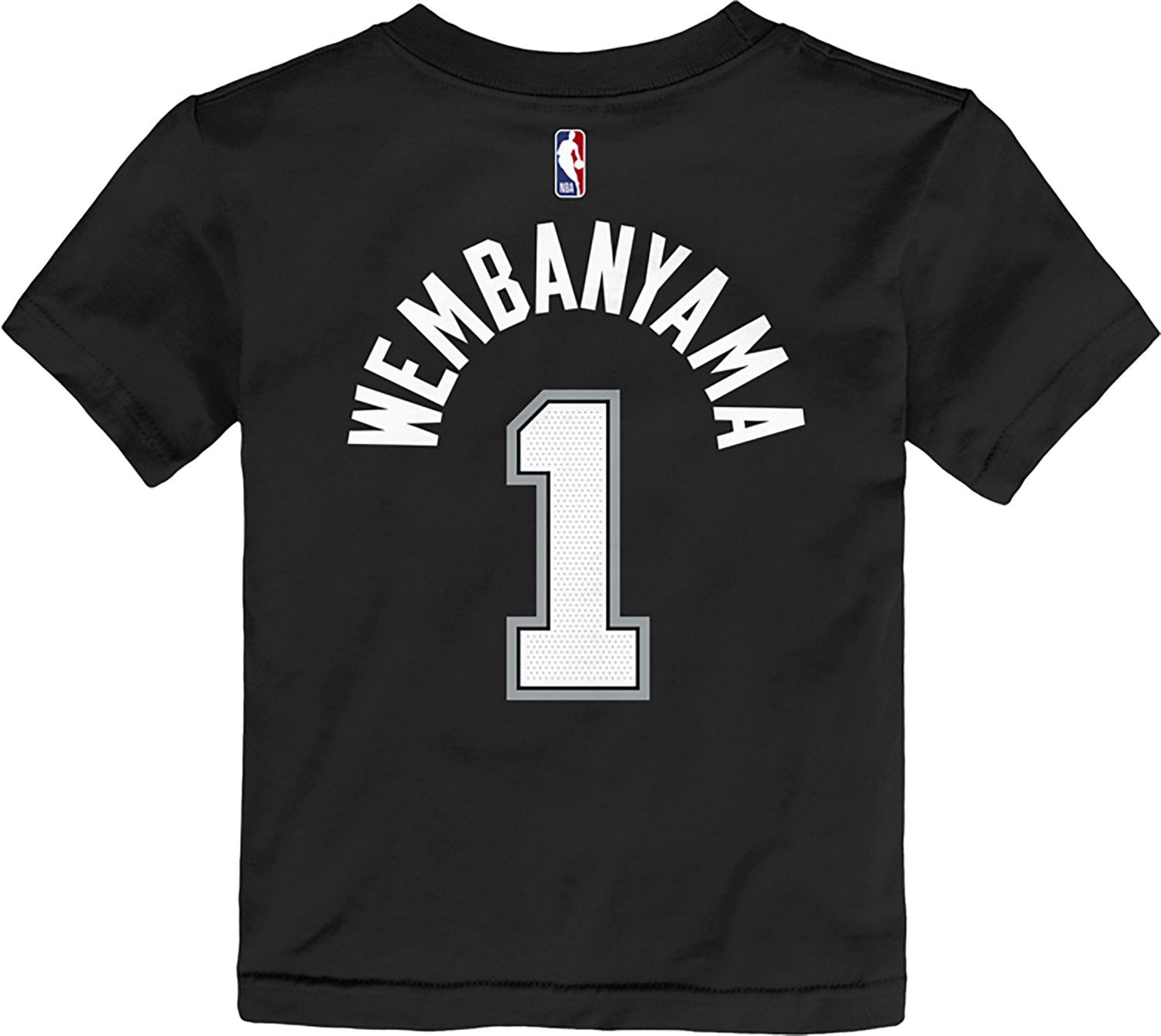 Nike Toddler Boys' San Antonio Spurs Victor Wembanyama #1 Icon Graphic T-shirt                                                   - view number 3