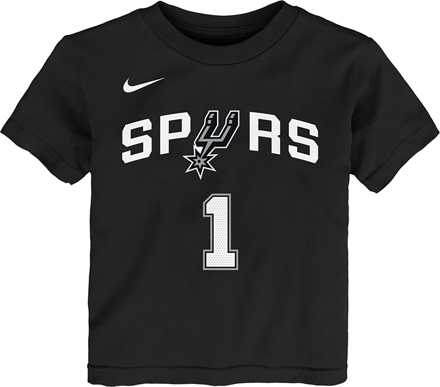 Nike Toddler Boys' San Antonio Spurs Victor Wembanyama #1 Icon Graphic T-shirt                                                   - view number 2