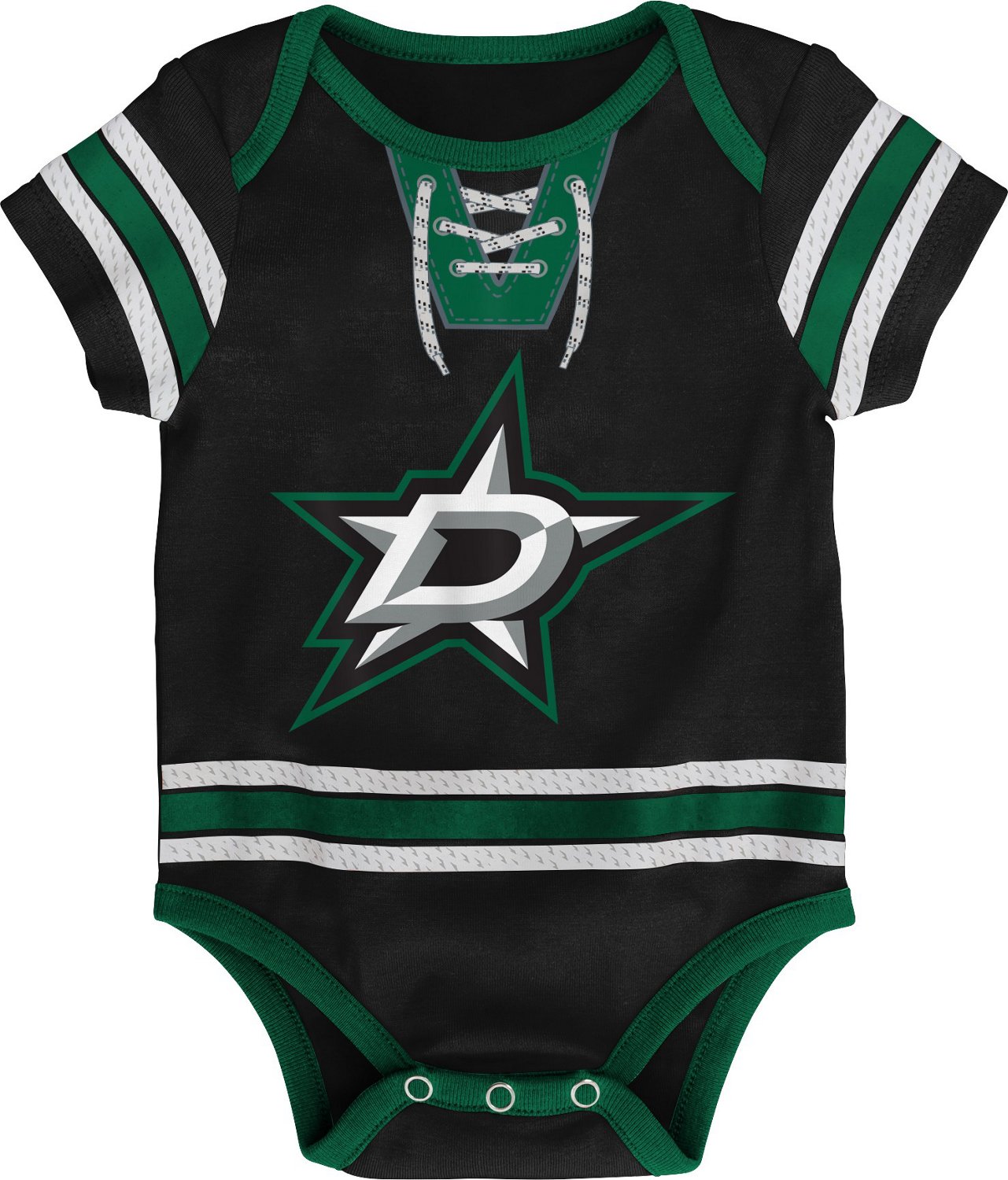 Outerstuff Infants' Dallas Stars Hockey Pro Plain Team Creeper