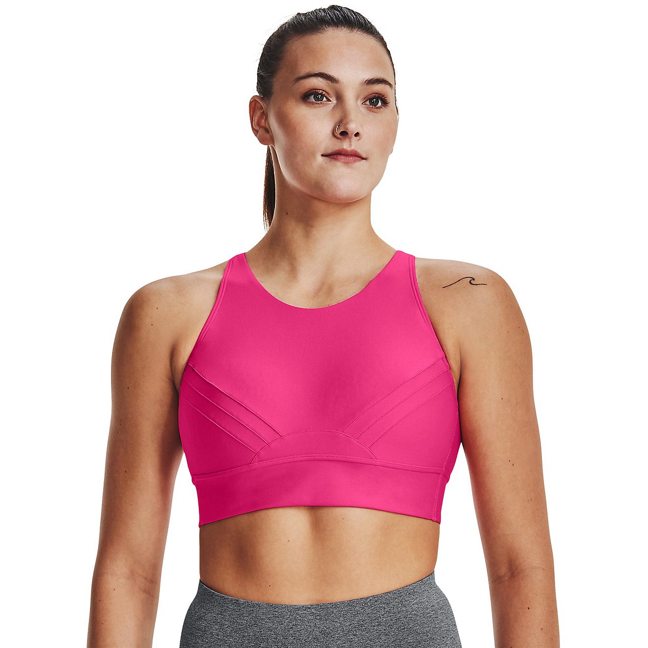 Under Armour Women's Infinity Pintuck Medium Support Sports Bra                                                                  - view number 1