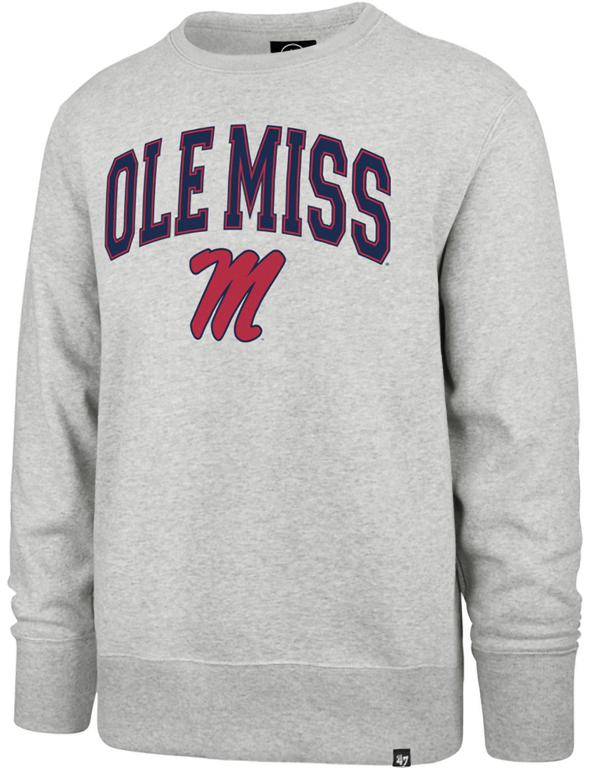 '47 Men's University of Mississippi Talk-Up Headline Crew Neck Sweatshirt