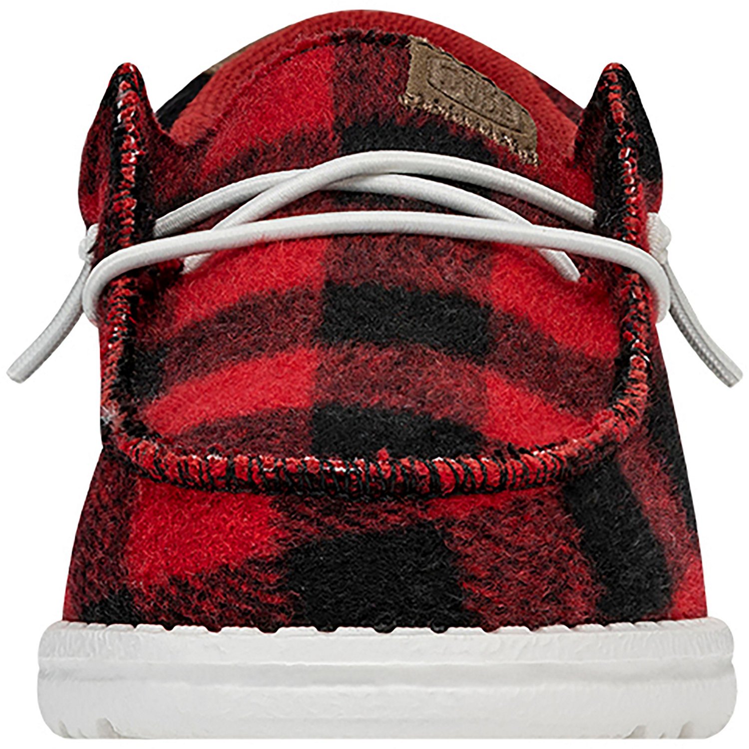 HEYDUDE Boys' Wally Buffalo Plaid Shoes - view number 8