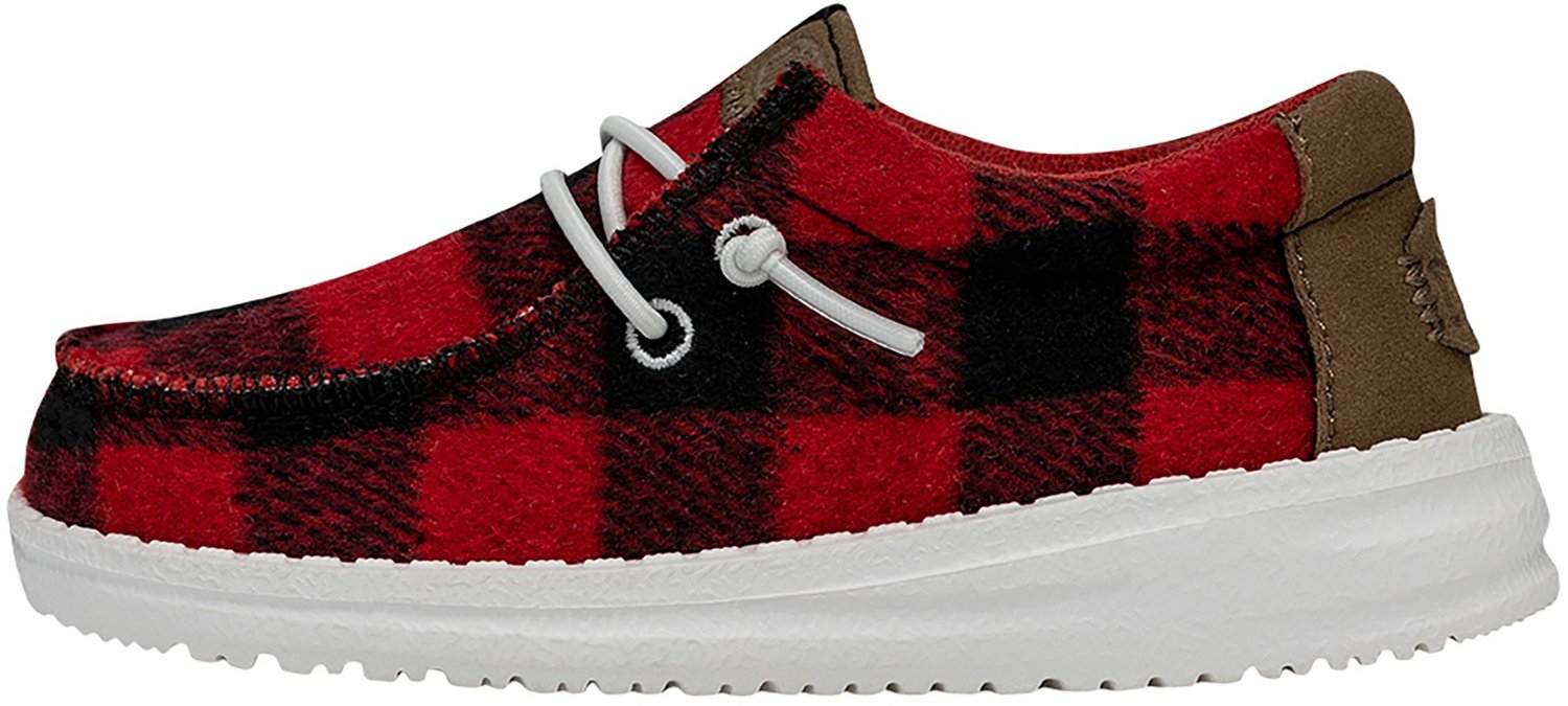 HEYDUDE Toddler Boys' Wally Buffalo Plaid Shoes - view number 2