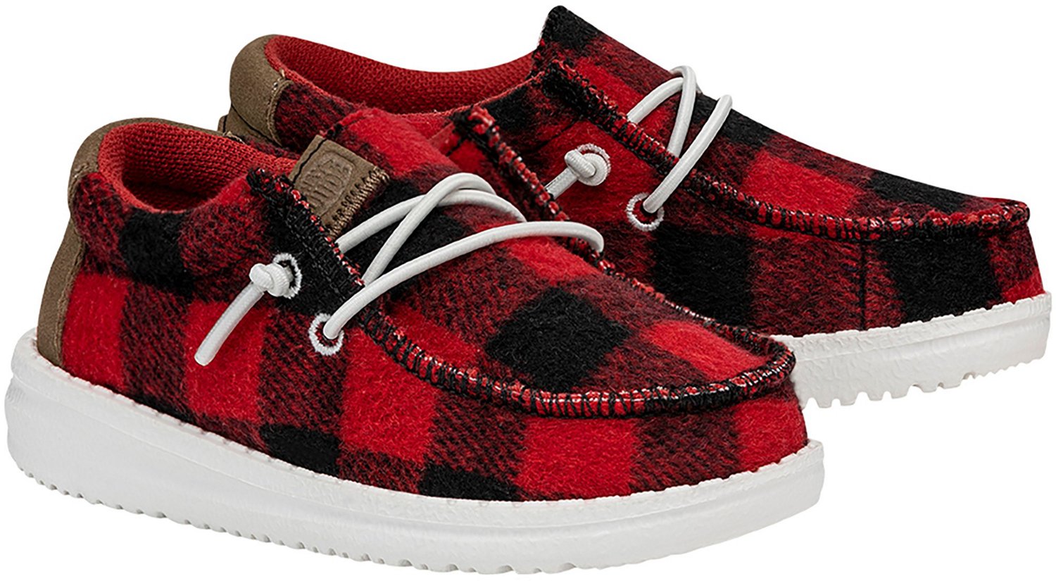 HEYDUDE Toddler Boys' Wally Buffalo Plaid Shoes - view number 4