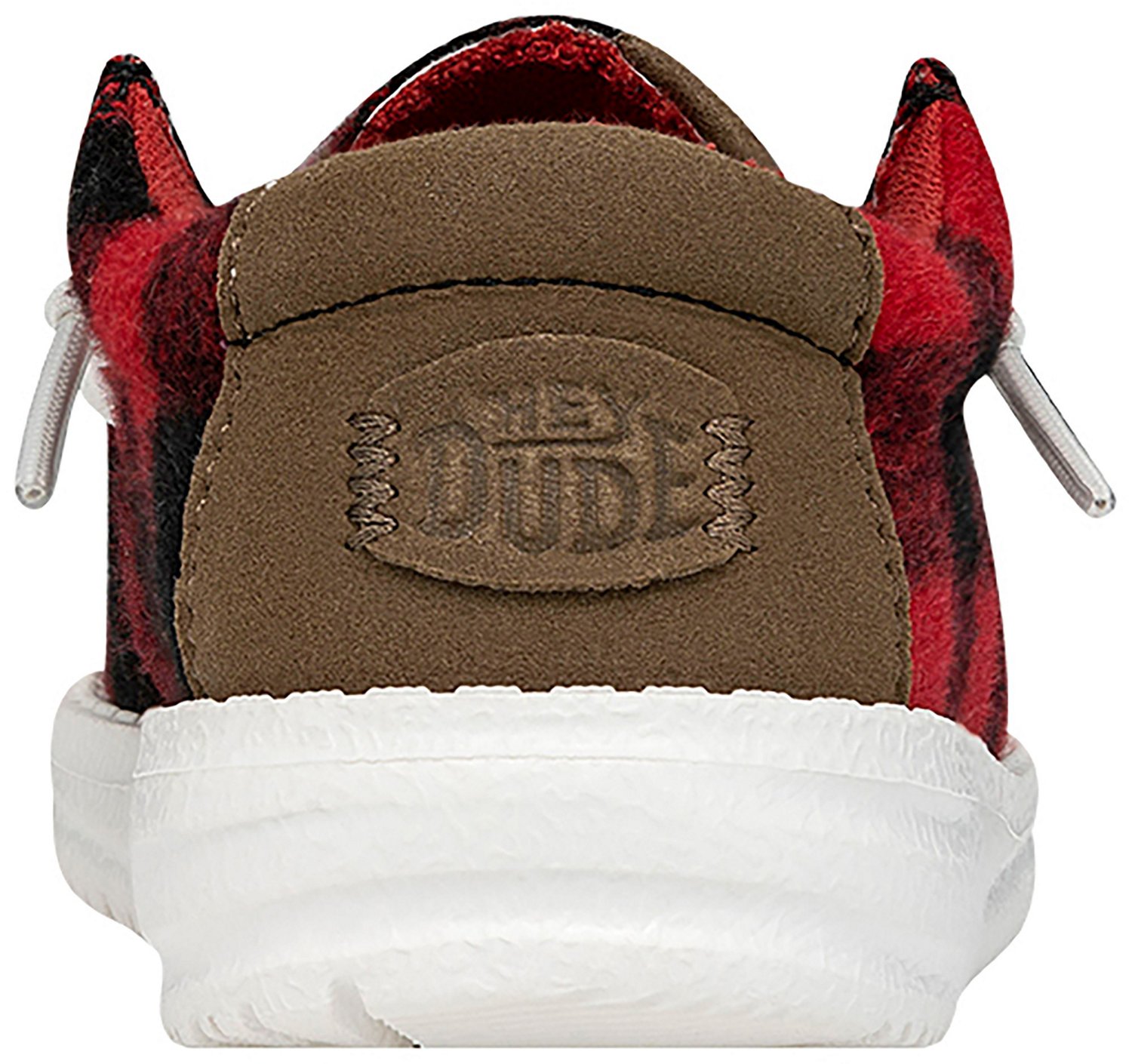 HEYDUDE Toddler Boys' Wally Buffalo Plaid Shoes