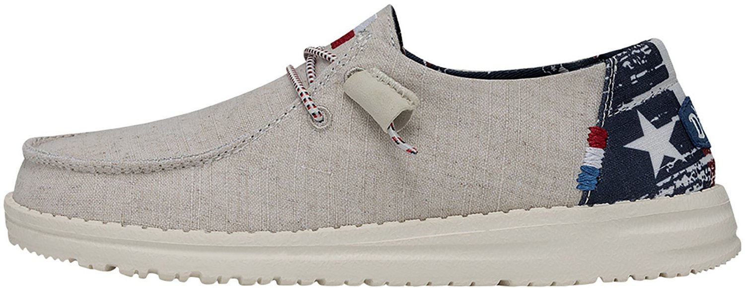 HEYDUDE Women's Wendy Texas Canvas Shoes                                                                                         - view number 2