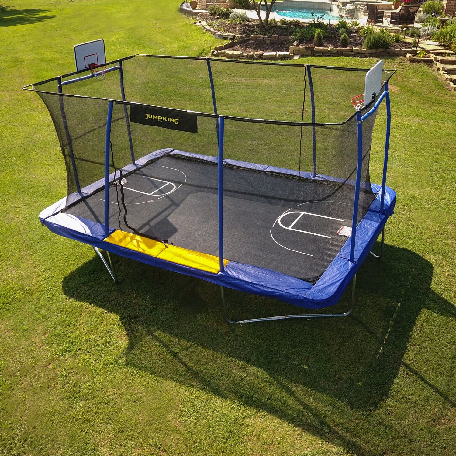 Jump king oval on sale trampoline