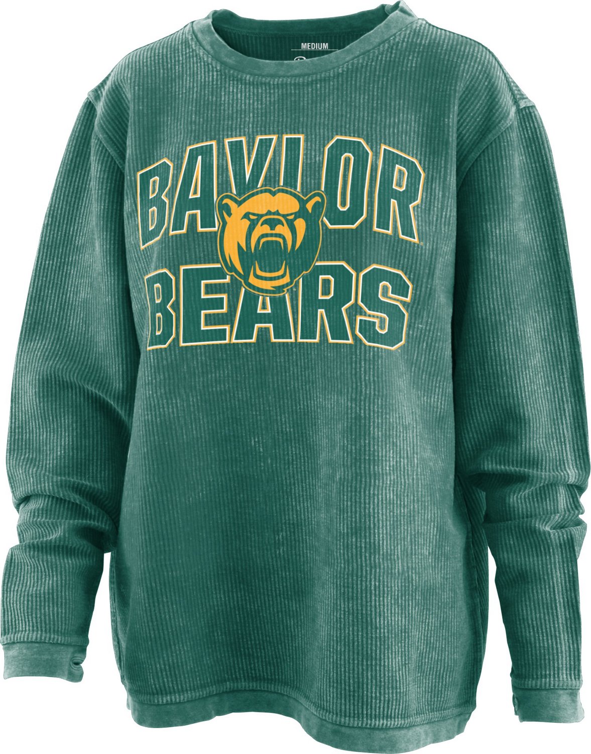 Three Square Women's Baylor University Maxima Comfy Cord Long-Sleeve T-Shirt
