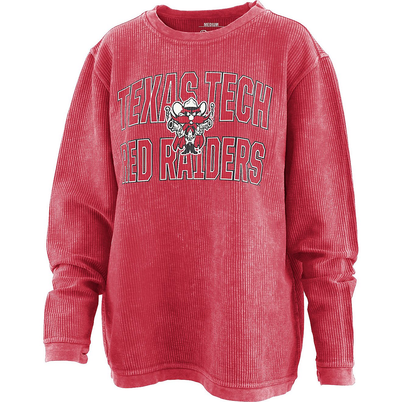 Three Square Women's Texas Tech University Maxima Comfy Cord Long-Sleeve T-Shirt                                                 - view number 1