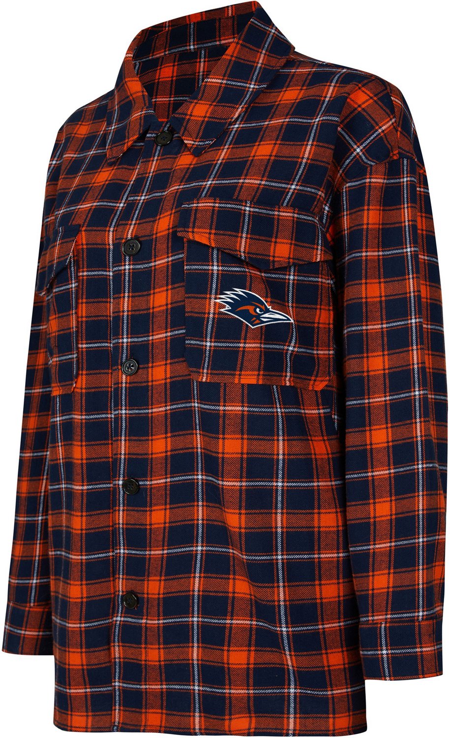 College Concepts Women's University of Texas at San Antonio Artic Flannel Long Sleeve Night Shirt