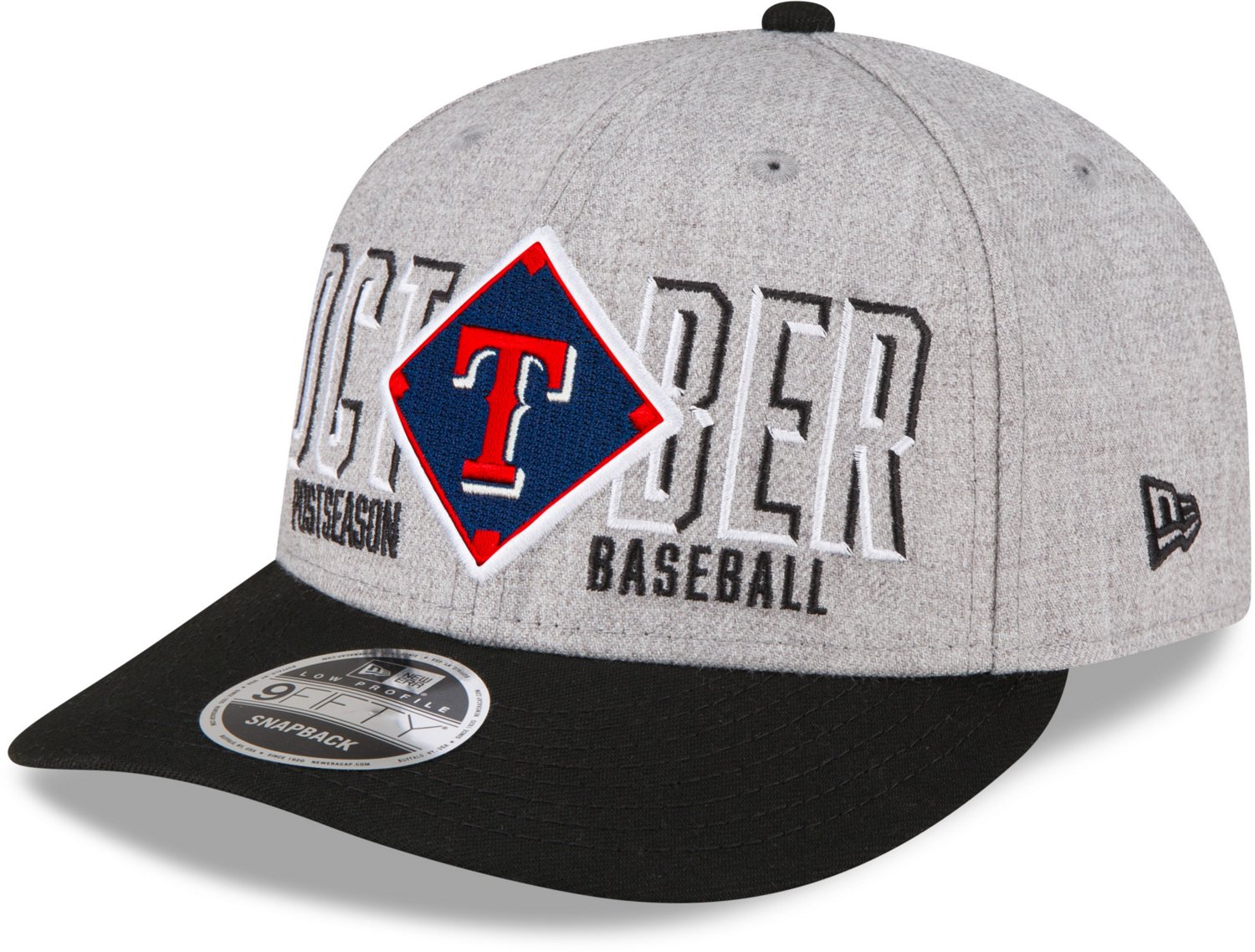 Houston Astros 2023 ALDS Locker Room Low Profile 9FIFTY Snapback Hat, Gray, MLB by New Era