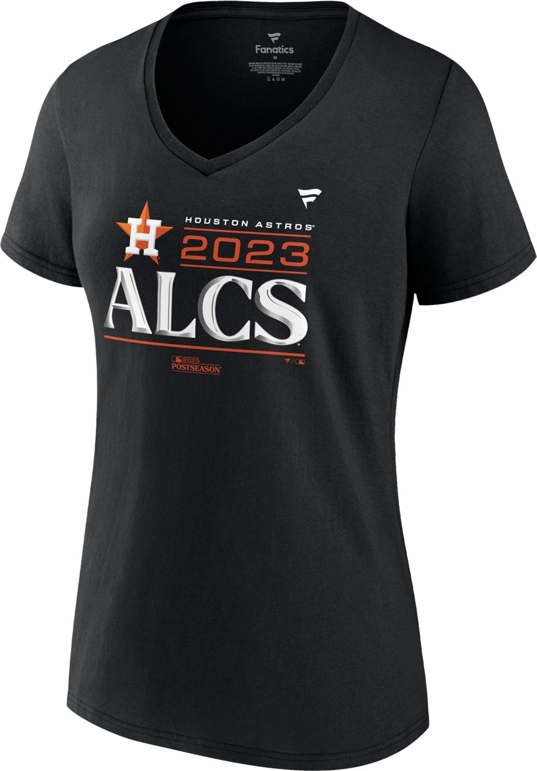 Fanatics Women's Astros 2023 Division Series Locker Room Short Sleeve T- Shirt