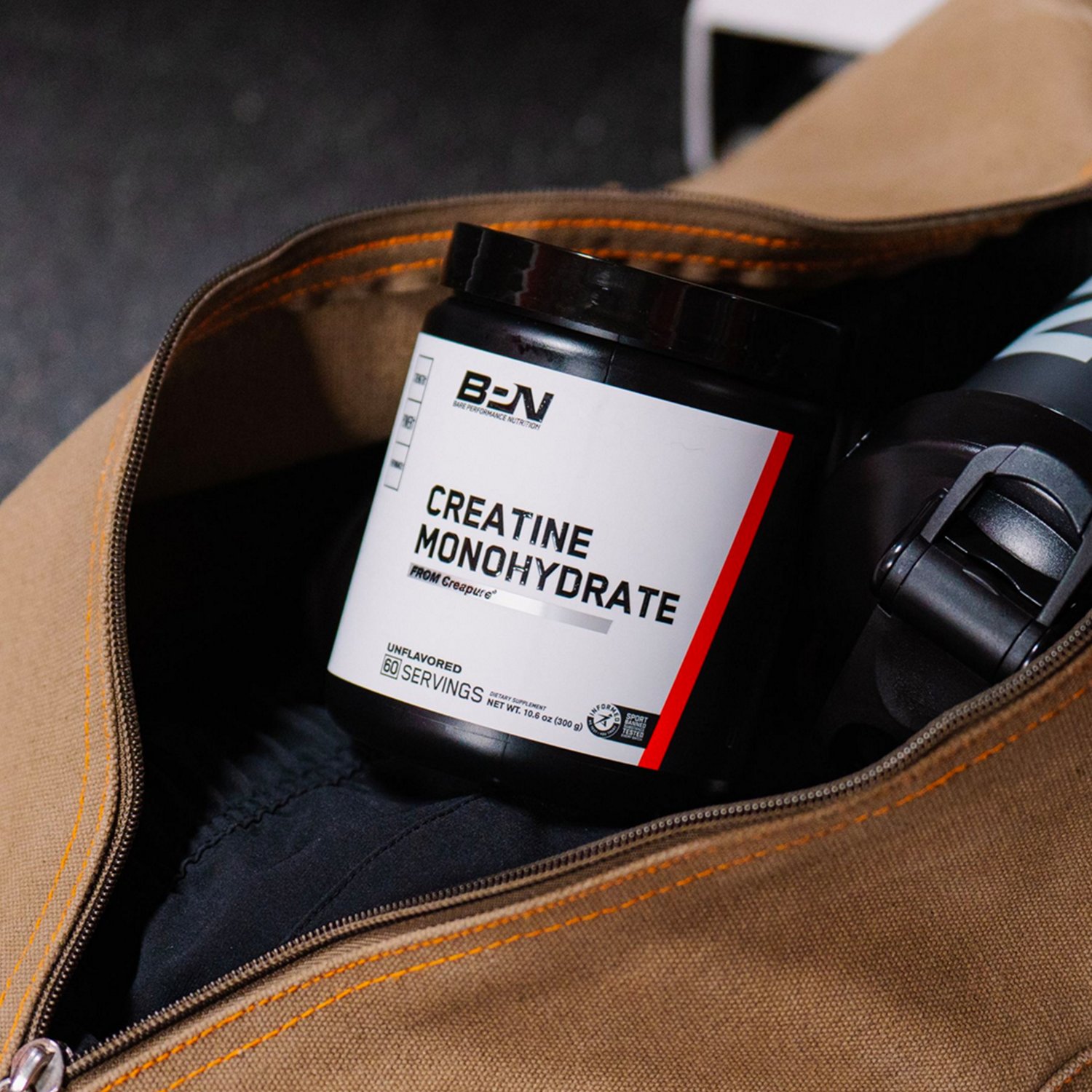 BPN Bare Performance Nutrition Creatine Monohydrate Creapure Pre-Workout Powder                                                  - view number 3