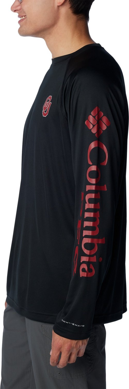 Columbia Sportswear Men's University of Oklahoma Terminal Tackle Long Sleeve T-shirt - view number 5