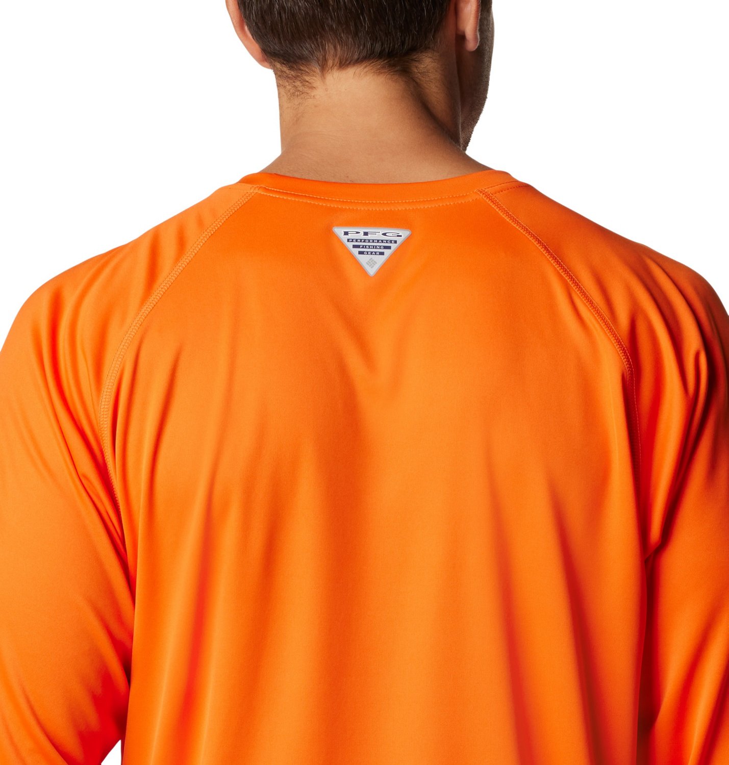 Columbia Sportswear Men's Clemson University Terminal Tackle Long Sleeve T-shirt - view number 4