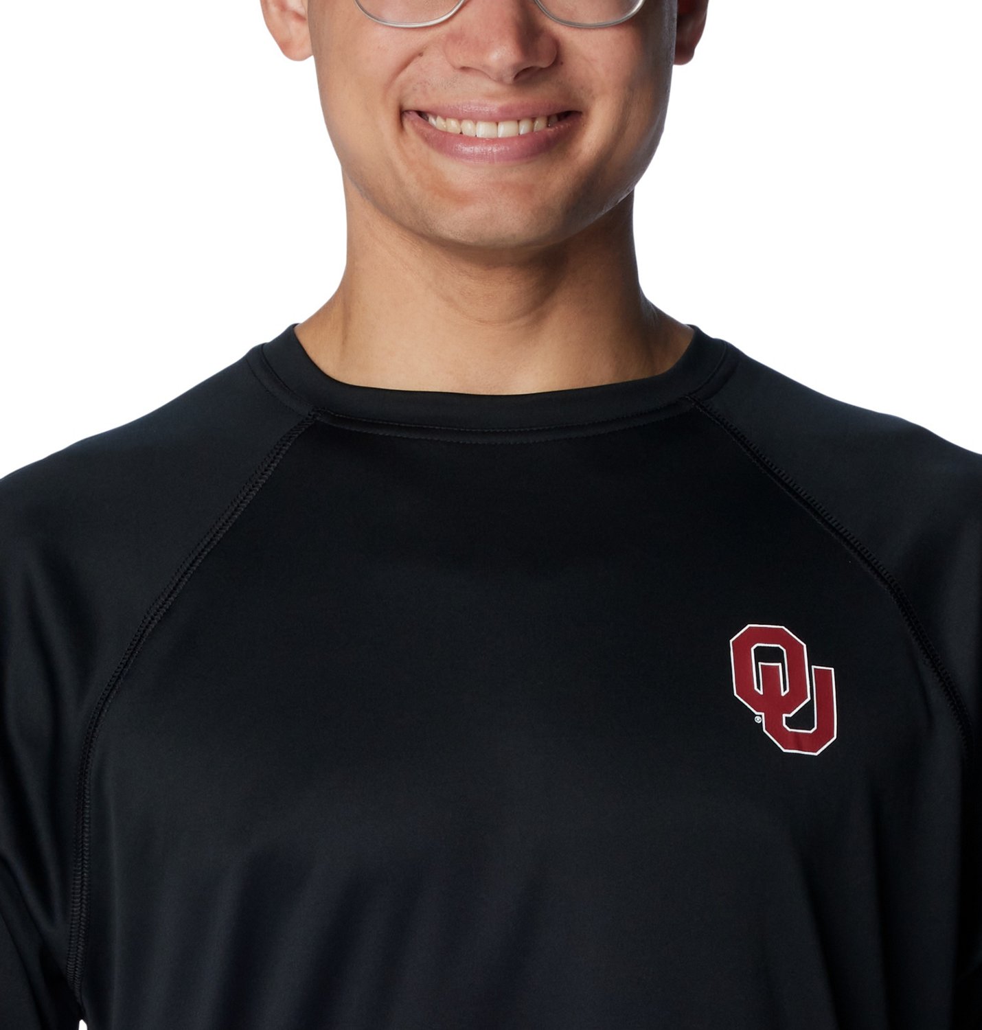 Columbia Sportswear Men's University of Oklahoma Terminal Tackle Long Sleeve T-shirt - view number 3