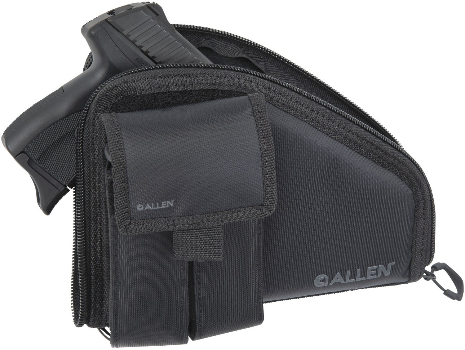 Allen Company Compact 8 in Pistol Case with Mag Pouch - view number 2
