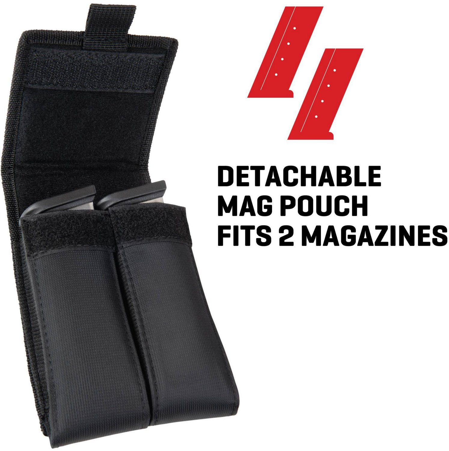 Allen Company Compact 8 in Pistol Case with Mag Pouch - view number 8