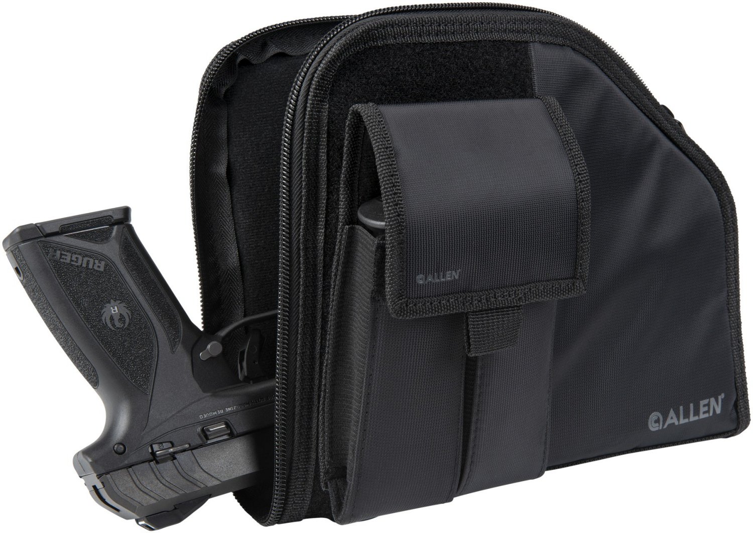 Allen Company Compact 9.5 in Pistol Case with Mag Pouch | Academy