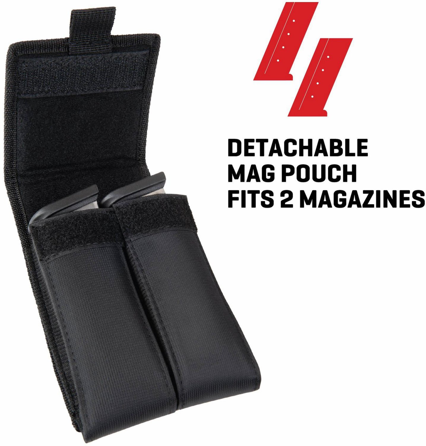 Allen Company Compact 9.5 in Pistol Case with Mag Pouch - view number 8