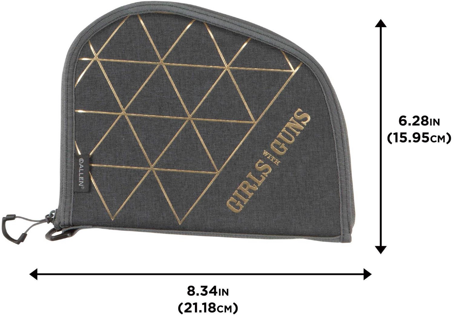 Girls With Guns Lockable Compact 8 in Handgun Case - view number 2