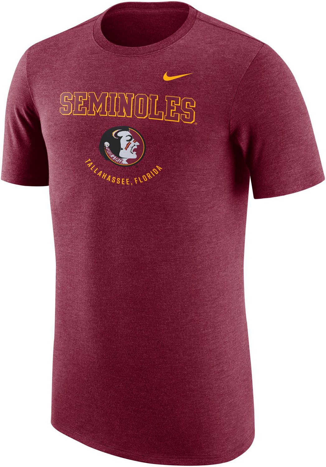 Nike Men's Florida State University TriBlend Short Sleeve T-shirt | Academy