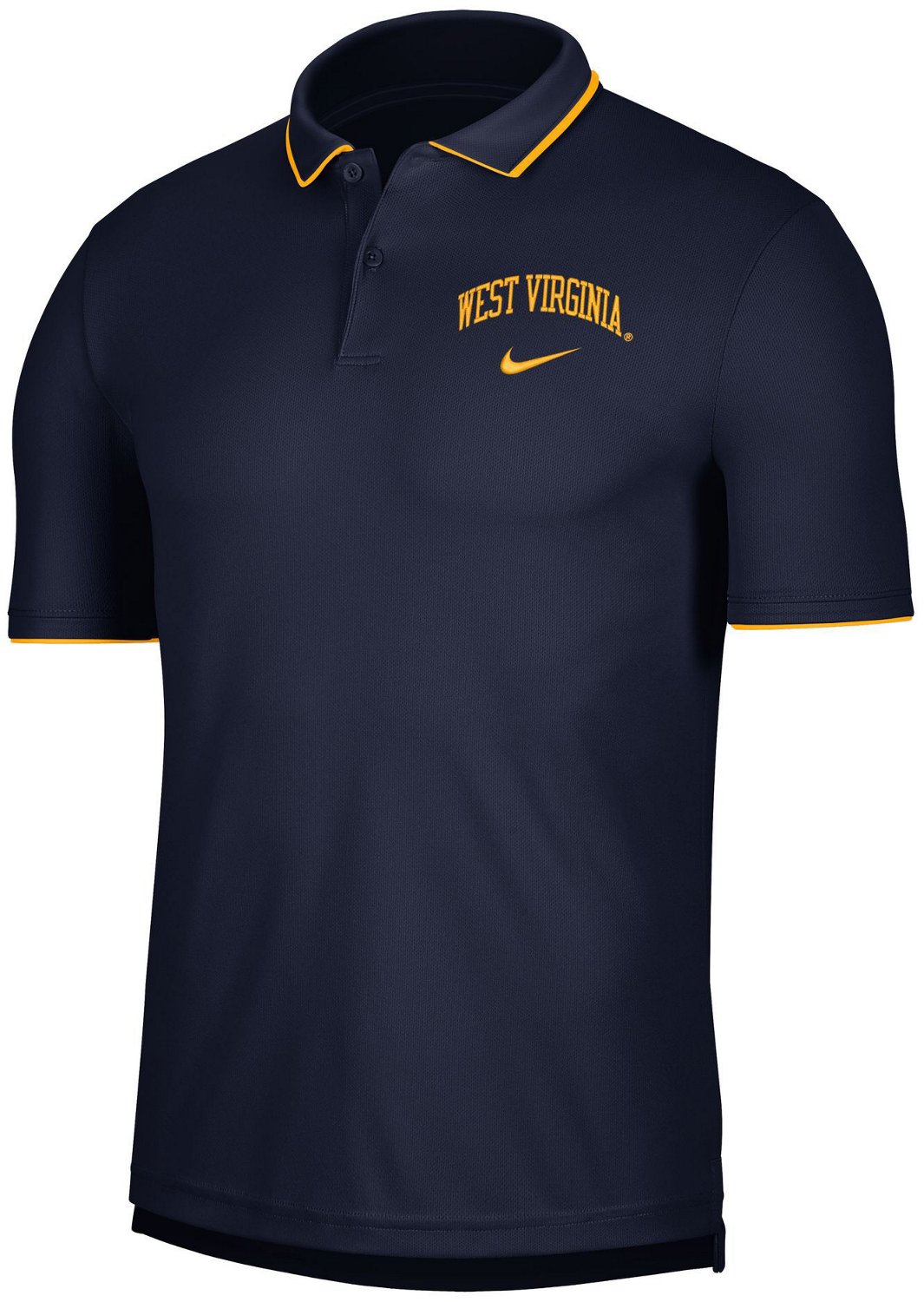 Nike Men's West Virginia University Dri-FIT UV Polo                                                                              - view number 1
