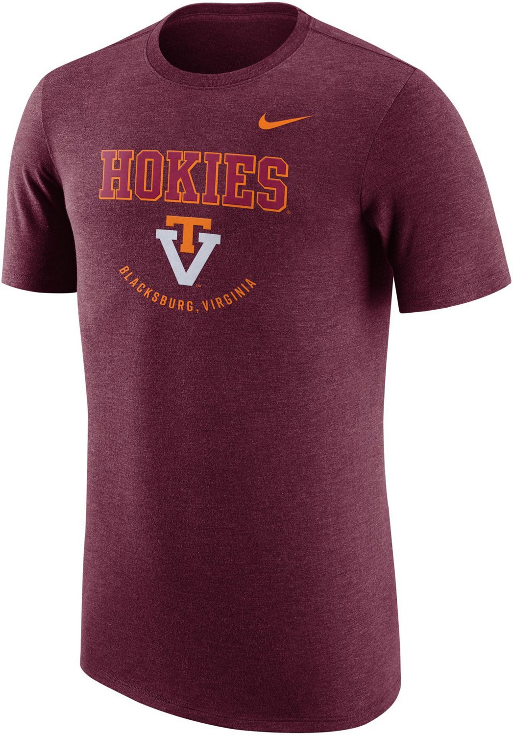 Nike Men's Virginia Tech TriBlend Short Sleeve T-shirt | Academy