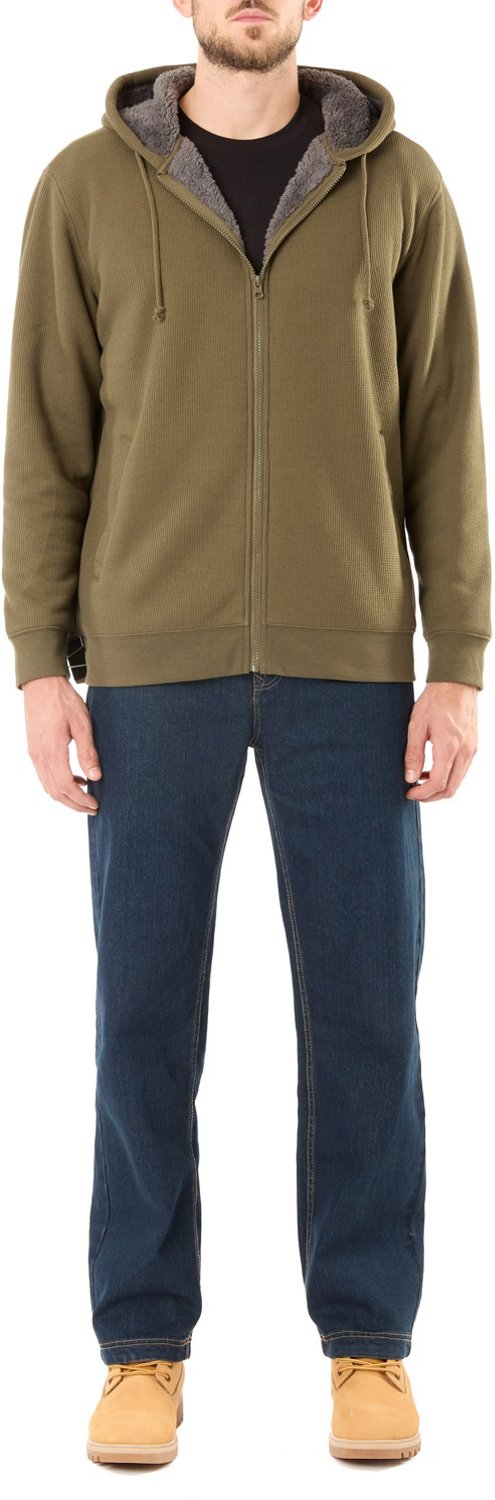 Smith's Workwear Men's Sherpa Lined Thermal Hooded Jacket - view number 4