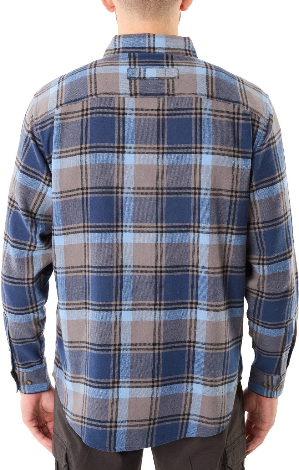 Smith's Workwear Men's 2 Pocket Flannel Button Down Shirt - view number 2