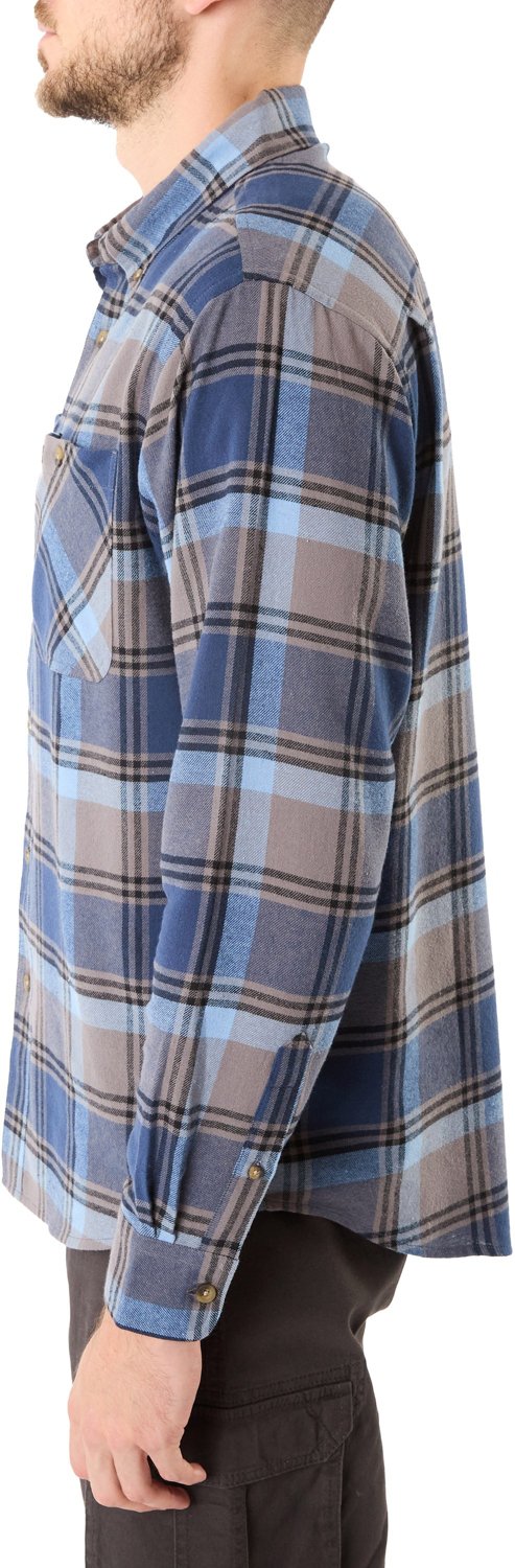 Smith's Workwear Men's 2 Pocket Flannel Button Down Shirt - view number 3