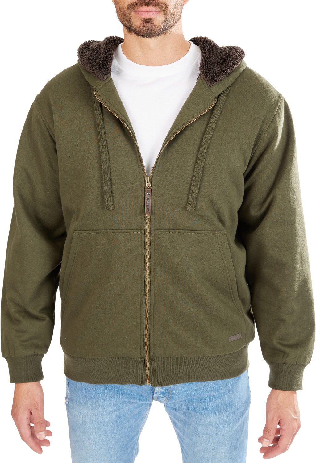 Mens tall 2024 sherpa lined hoodie