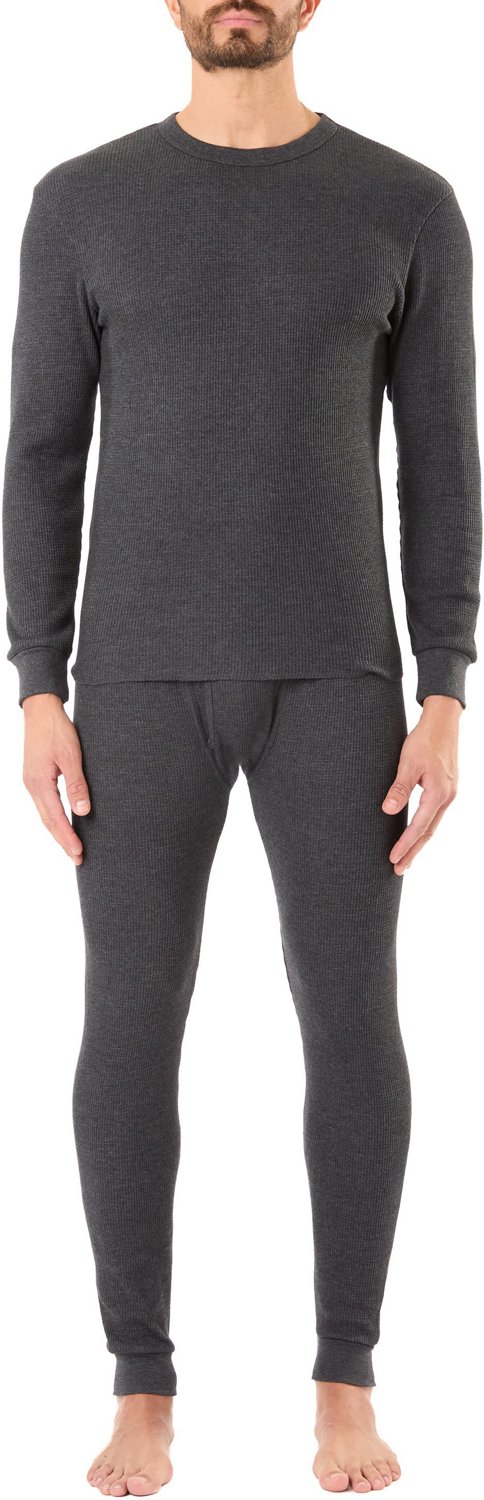 Smith's Workwear Men's Big & Tall Thermal Underwear Top and Bottoms Set ...