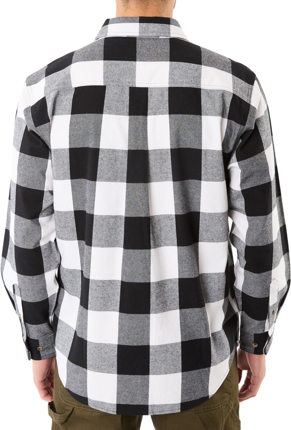 Smith's Workwear Men's Big & Tall Pocket Flannel Shirt                                                                           - view number 2