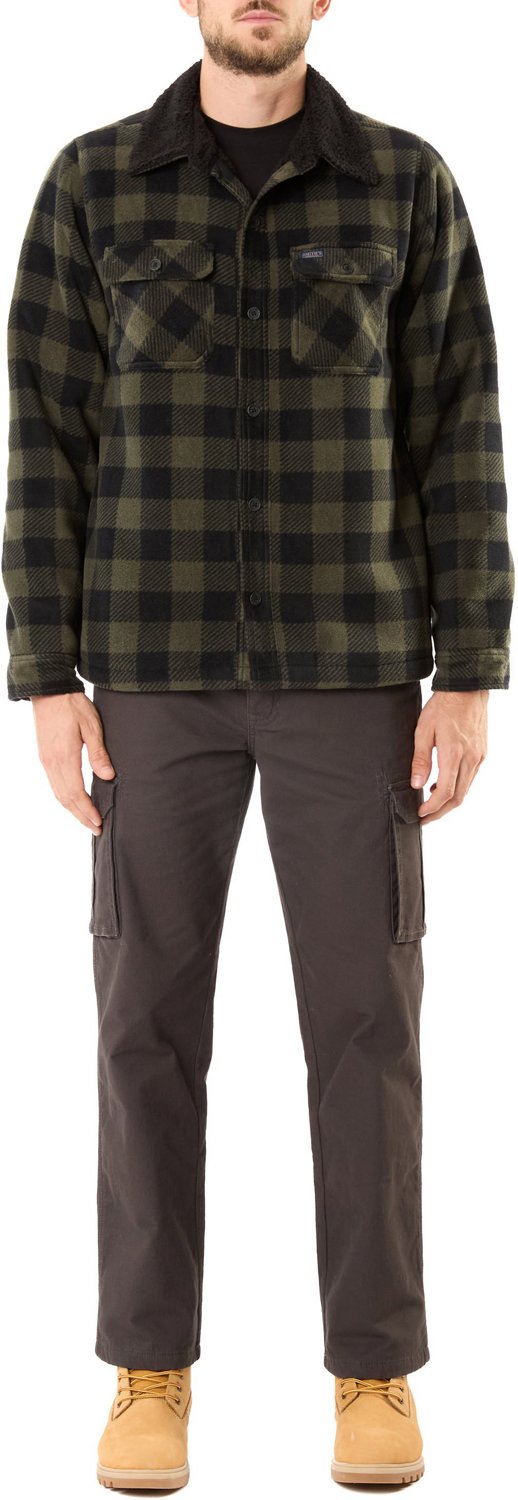 Smith's Workwear Men's Big & Tall Stretch Fleece-Lined Canvas Cargo Pants - view number 6