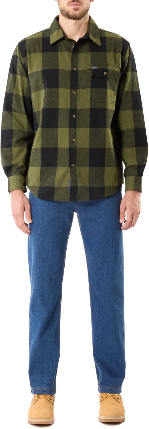 Smith's Workwear Men's Big & Tall Pocket Flannel Shirt                                                                           - view number 3
