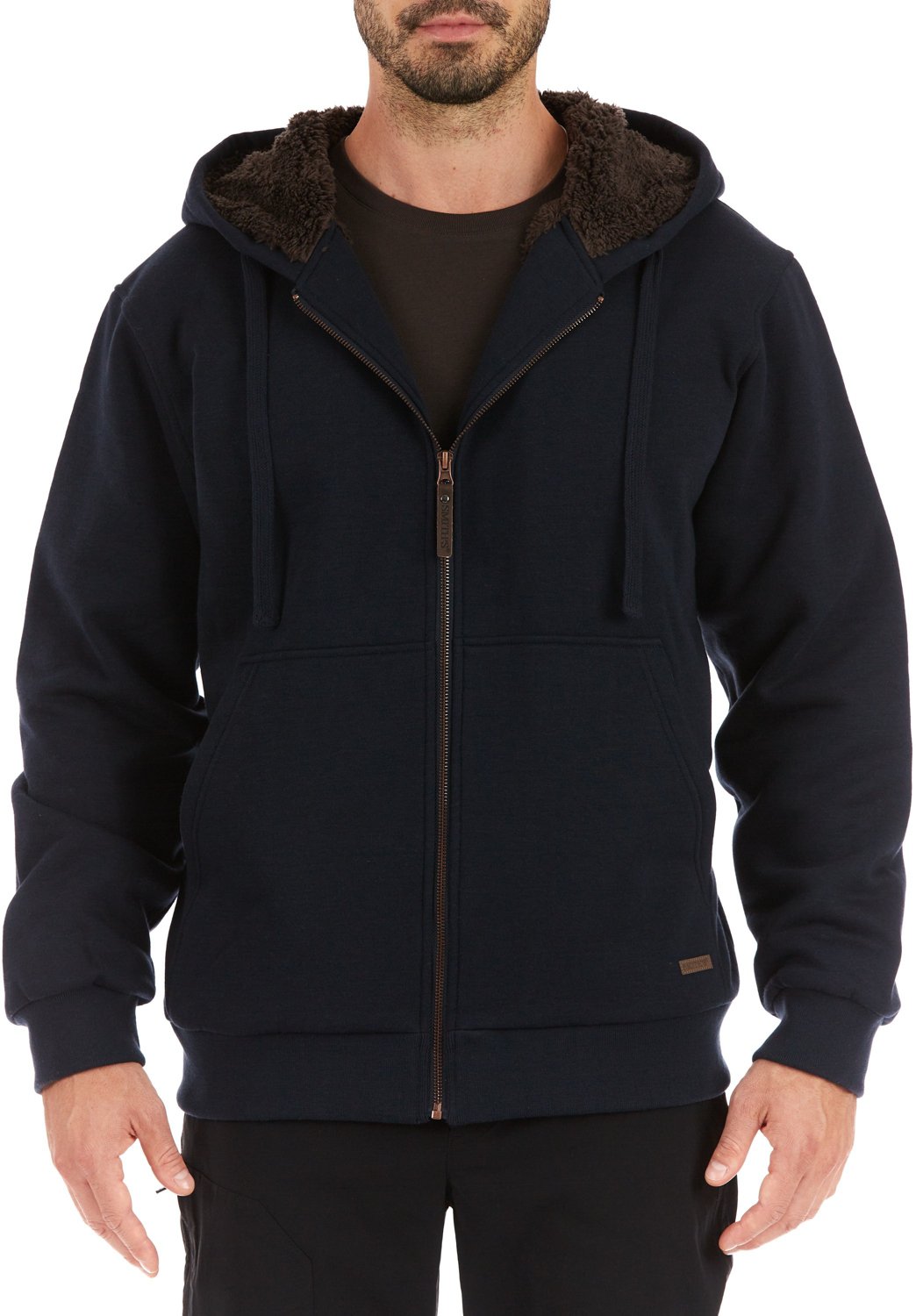 Smith's Workwear Men's Big & Tall Sherpa-Lined Fleece Jacket - view number 1