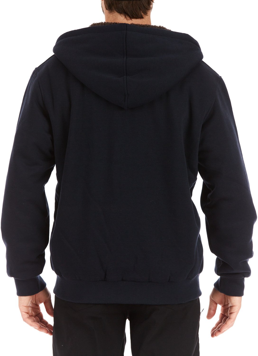 Smith's Workwear Men's Big & Tall Sherpa-Lined Fleece Jacket - view number 2