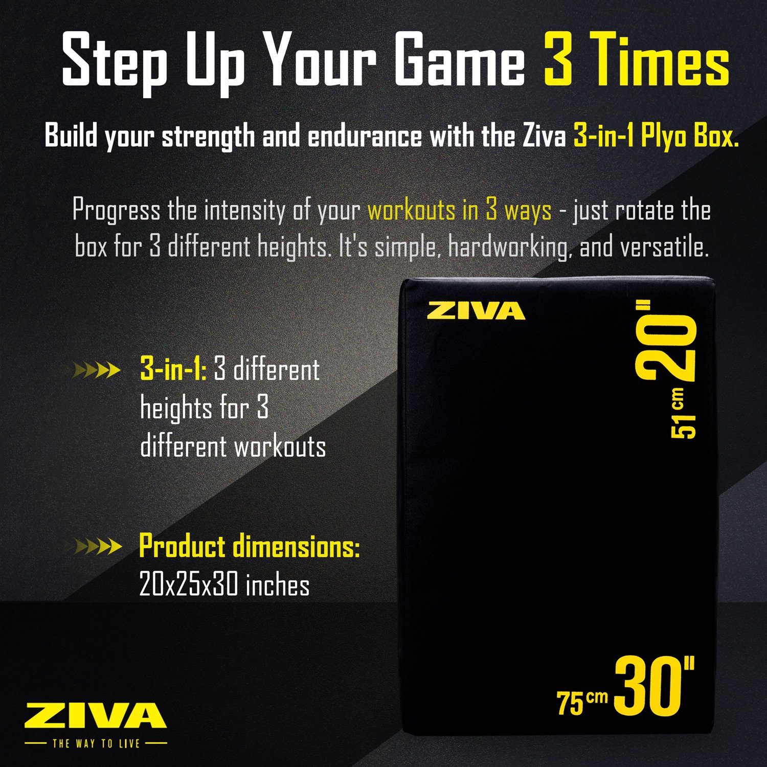 ZIVA Plyo Fitness Box                                                                                                            - view number 5