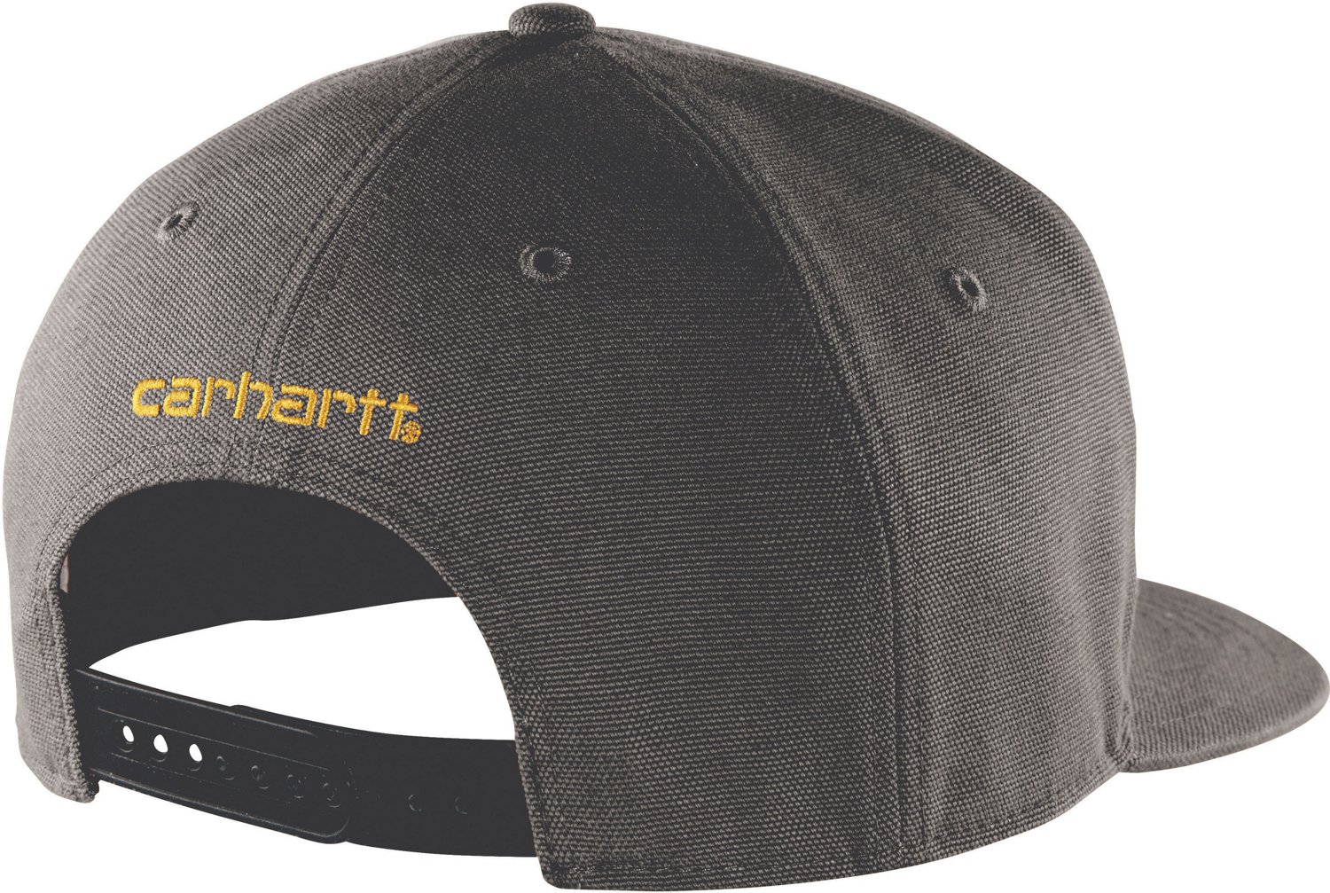 Carhartt Men's Firm Duck Flat Brim Cap                                                                                           - view number 2