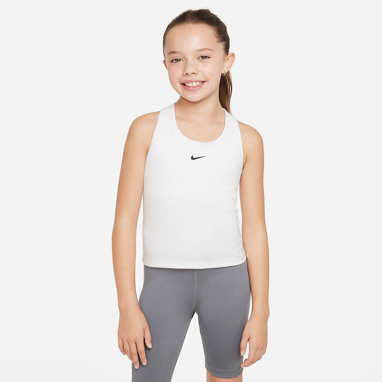 Nike Girls' DF Swoosh Tank Sports Bra | Free Shipping at Academy