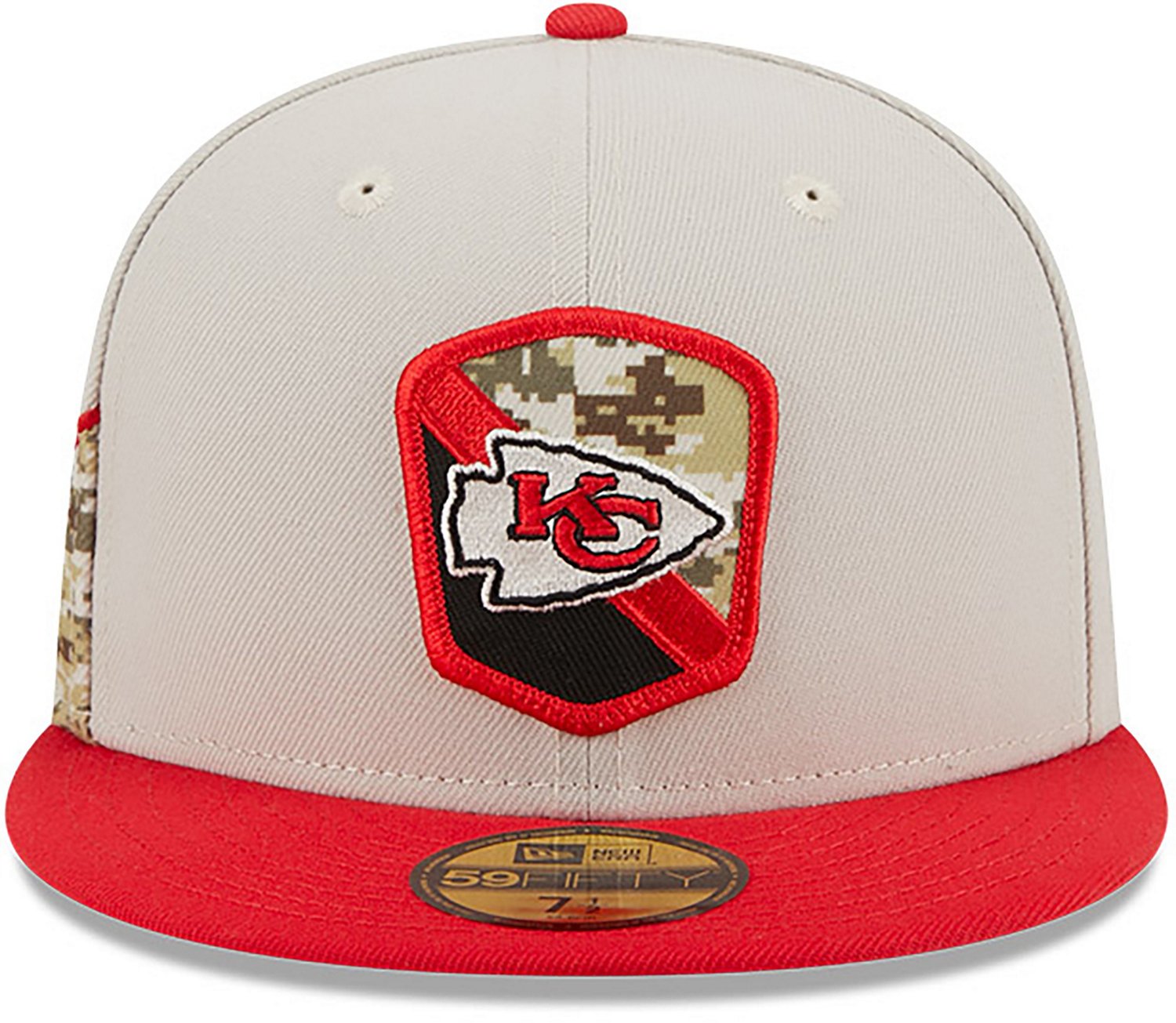 New Era Men's Kansas City Chiefs '23 NFL Salute to Service 59FIFTY Cap