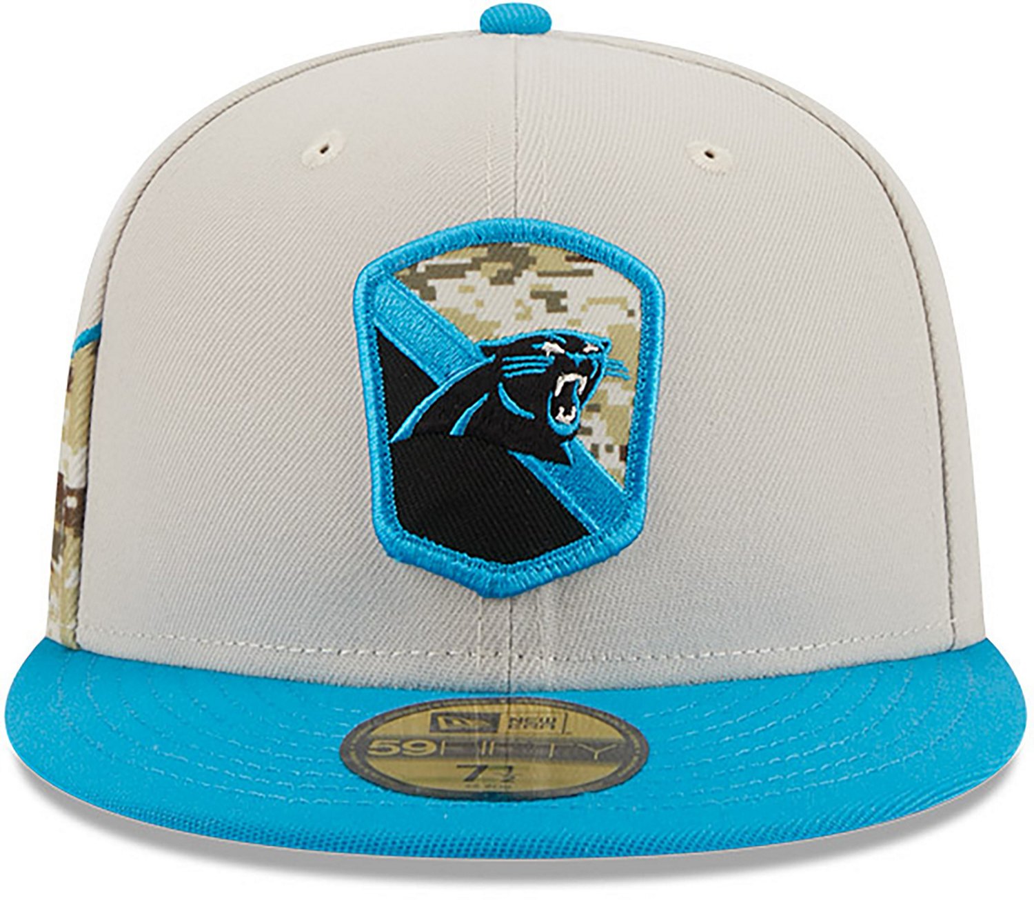 New Era Men's Carolina Panthers '23 NFL Salute to Service 59FIFTY Cap                                                            - view number 2