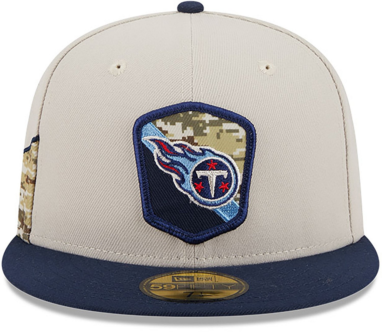 New Era Men's Tennessee Titans '23 NFL Salute to Service 59FIFTY Cap - view number 2