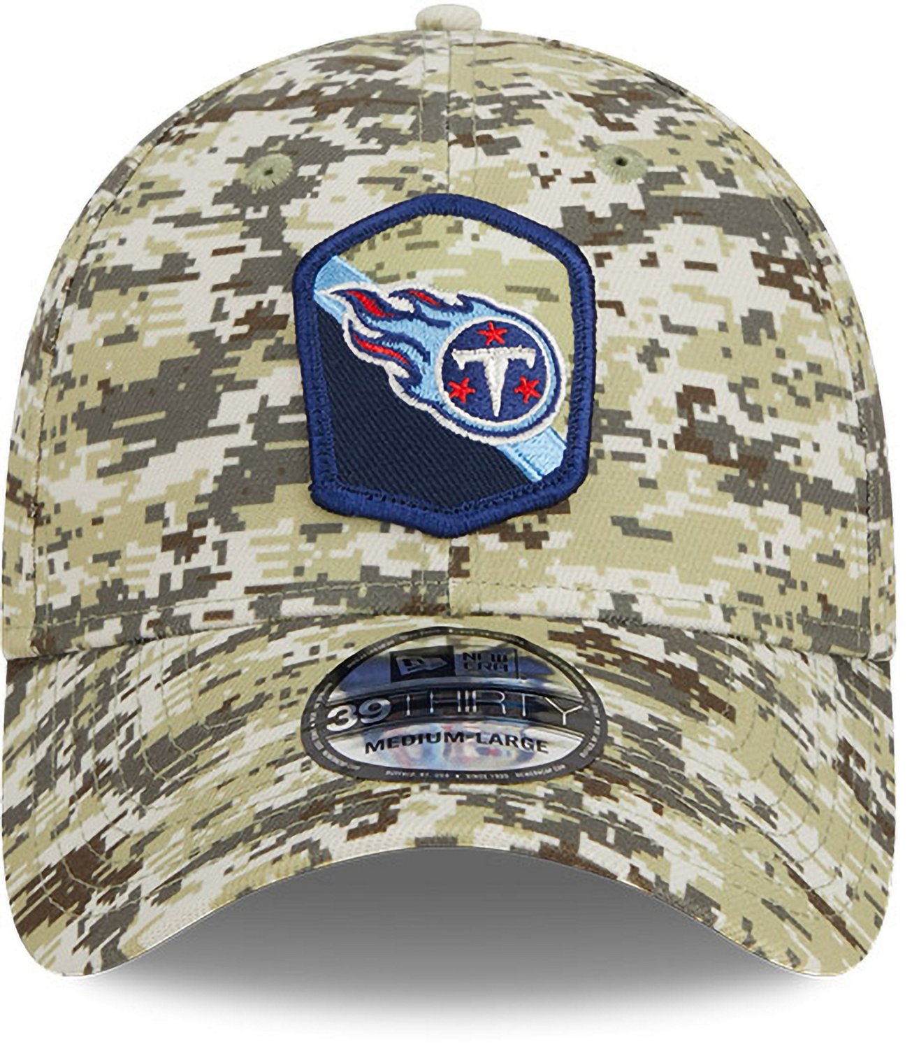 New Era Men's Tennessee Titans '23 NFL Salute to Service 39THIRTY Cap - view number 2